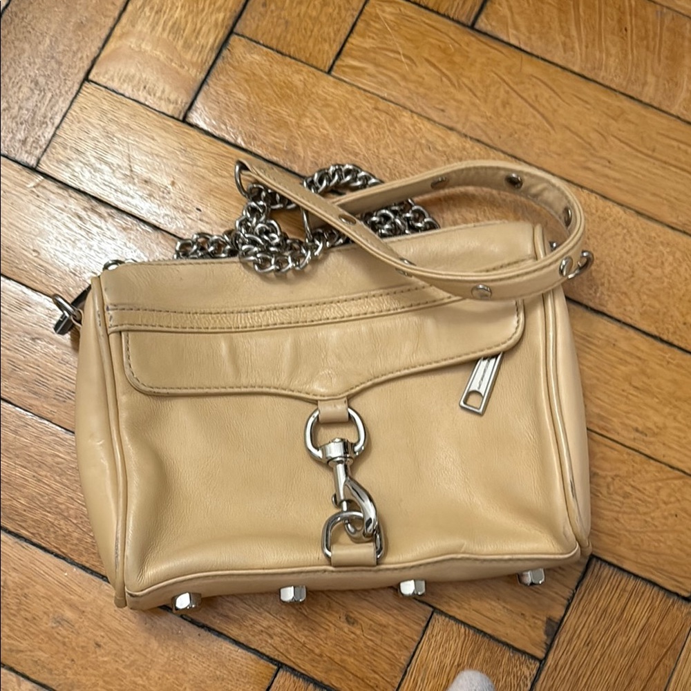 Rebecca Minkoff Tan Leather Shoulder Bag